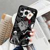 Case for Apple iPhone 17 Pro Max 16 15 Pro 7 8 13 12 Air XR XS MAX 11 14 Funda Phone Cover Gothic Skeleton