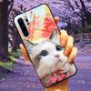 Phone Cover For Huawei P30 Pro Lite Case Tempered Glass Space Wolf Lion Funda for HUAWEI P30 Lite Luxury Cases P30Pro P 30 Cat