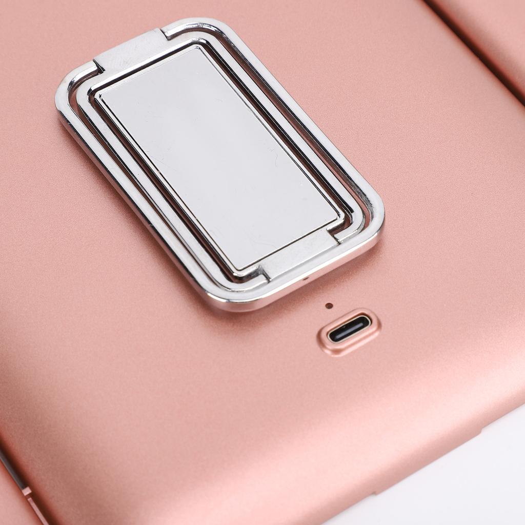 Faltbarer LED Schminkspiegel Tragbarer Wiederaufladbarer Kosmetikspiegel LED Faltbarer Schminkspiegel mit Licht für Zuhause Reise