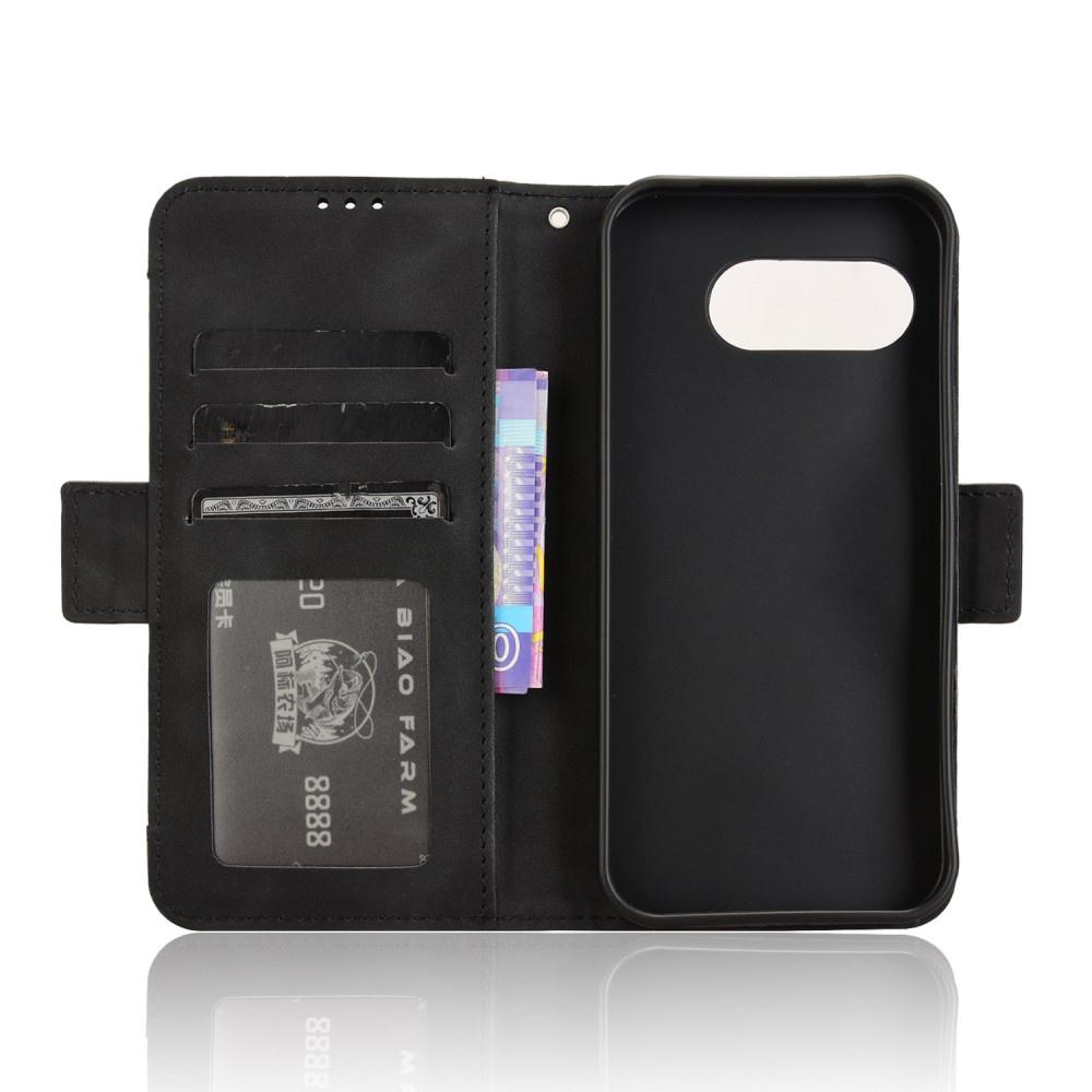 Flip Case for Google Pixel 9A, Card Slot, Black