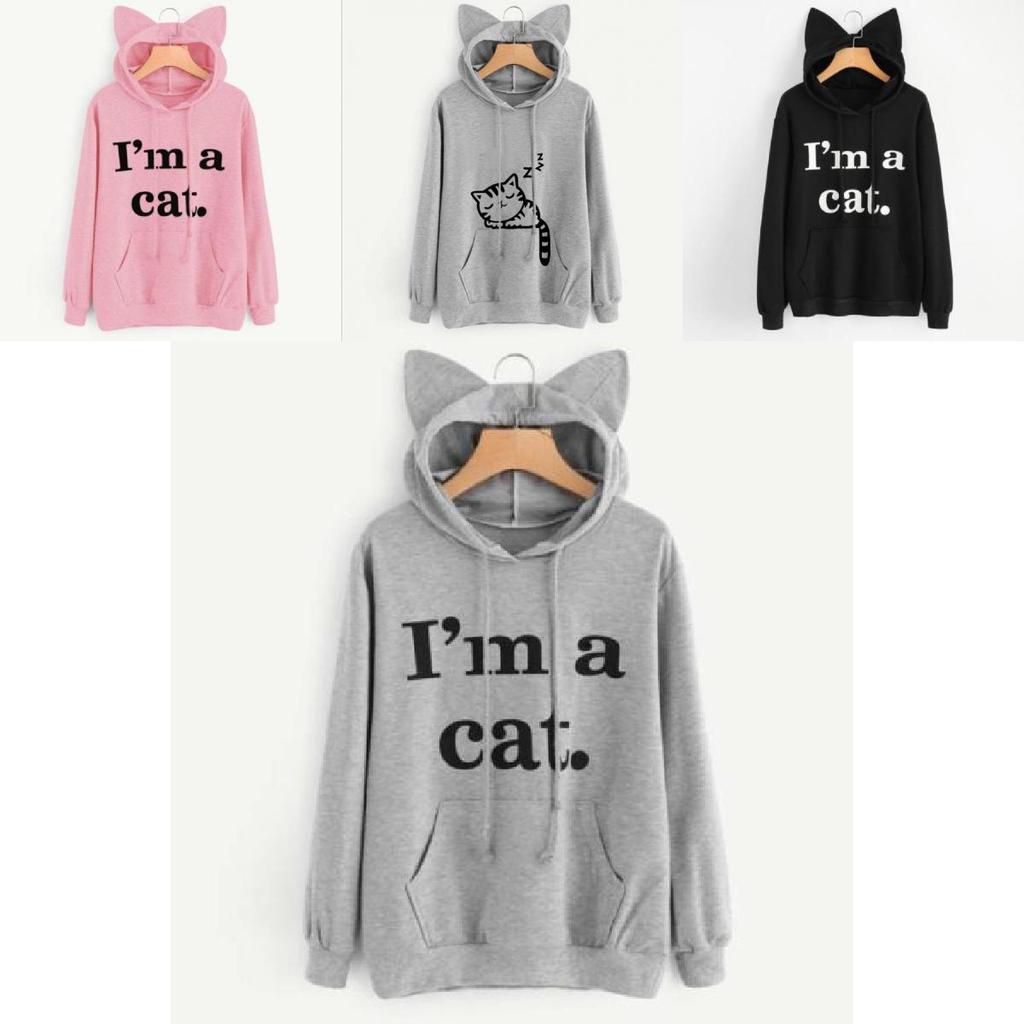 Streetwear Hoodie For Women With Letter Pattern And Cotton Blend For Casual Fall Fashion