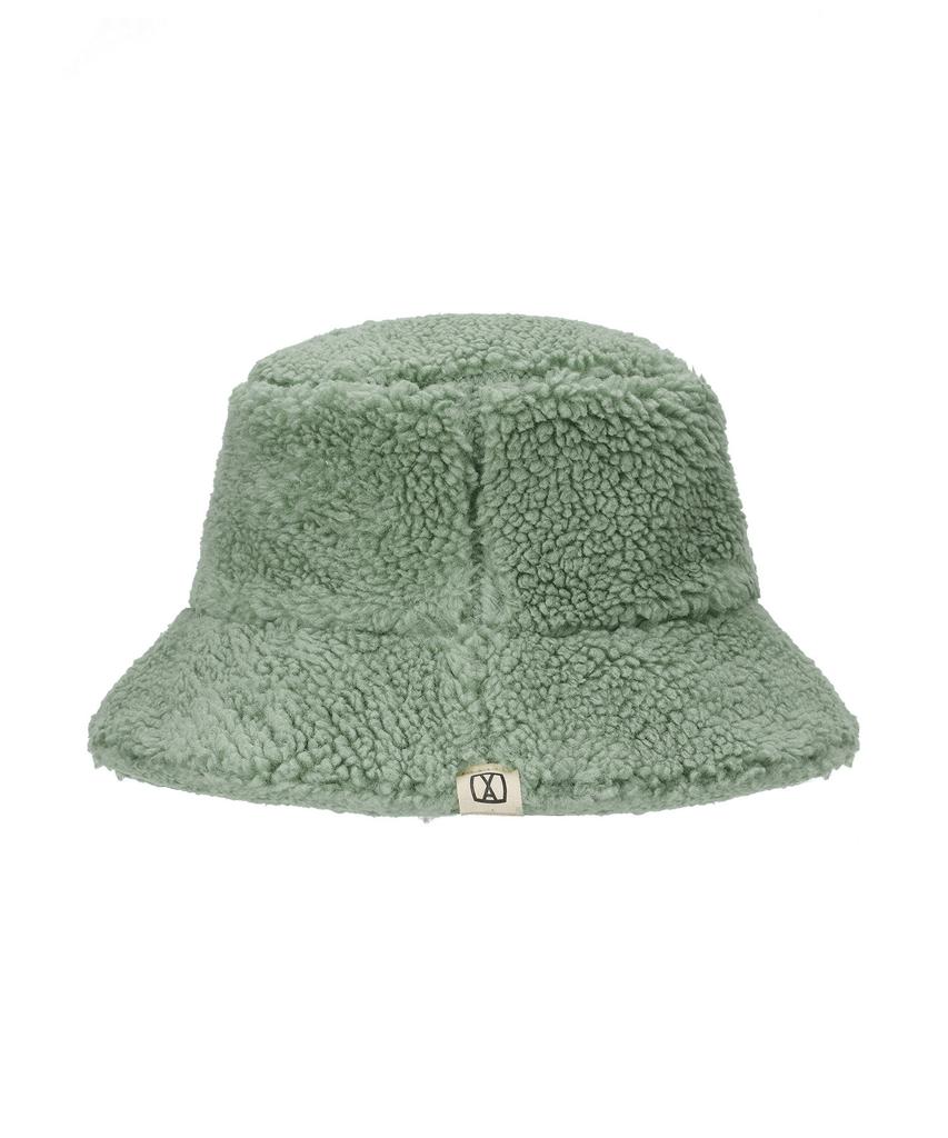Bajal Va Square Label Reversible Bucket Hat Mint