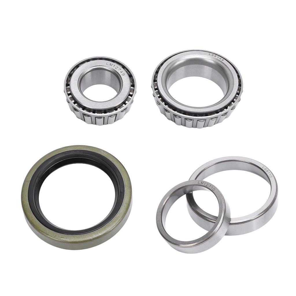 5 SZTUK Morski Zestaw Łożysk Przyczepy Stop Stalowy Łożyska Piasty Koła Osi Przyczepy Łodzi Zestaw z Uszczelnieniami do Łodzi