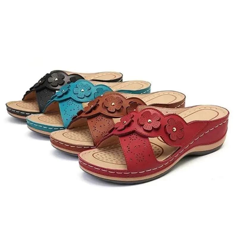 2026 Women Sandals Roman Style Women's Shoes Open Toe Ladies Shoes Summer Shoes Beach Dance Femme Platform Sandal