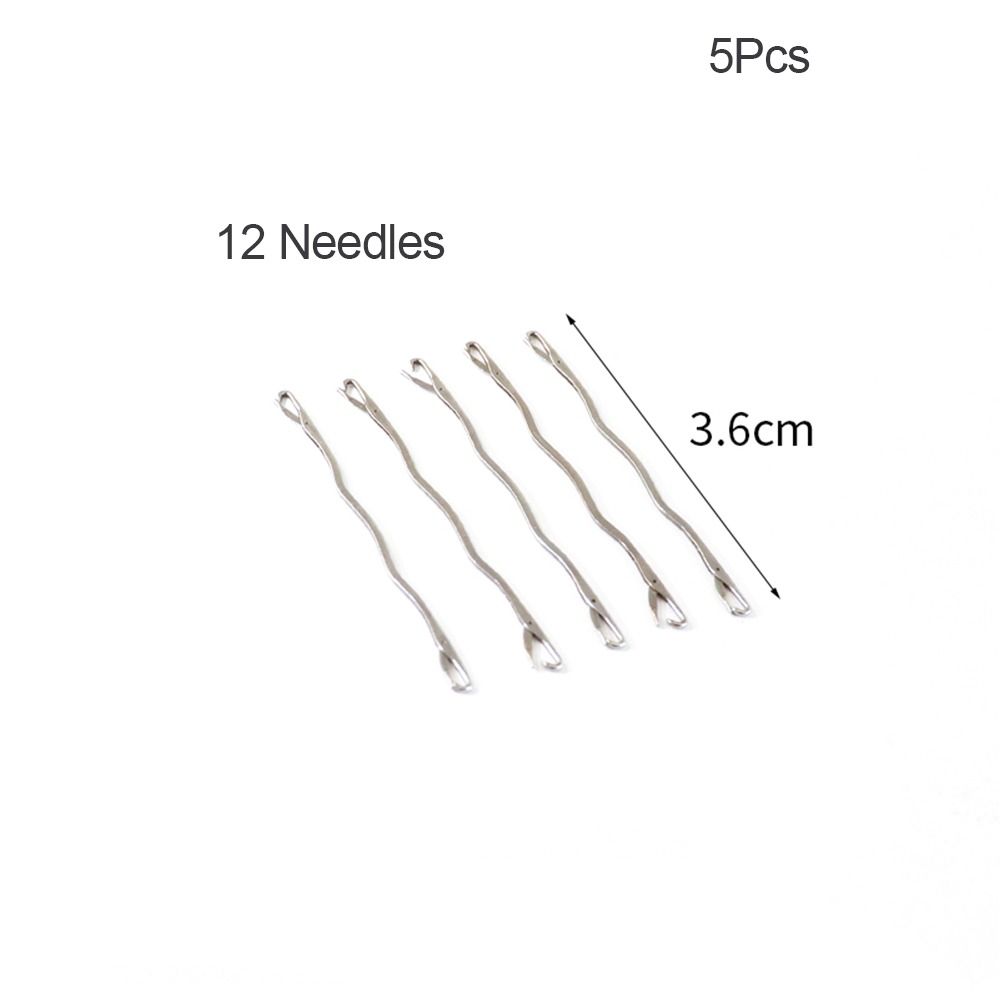 Household Sweater Repair Stainless Steel Tongue Crochet Needle New Repair Needle