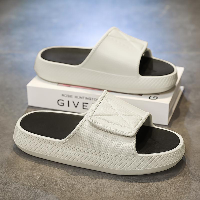 Outdoor Beach Garden Shoes Summer Home Indoor Bathroom EVA Foam Slippers Soft Soled Home Men Slippers Sandalias Planas