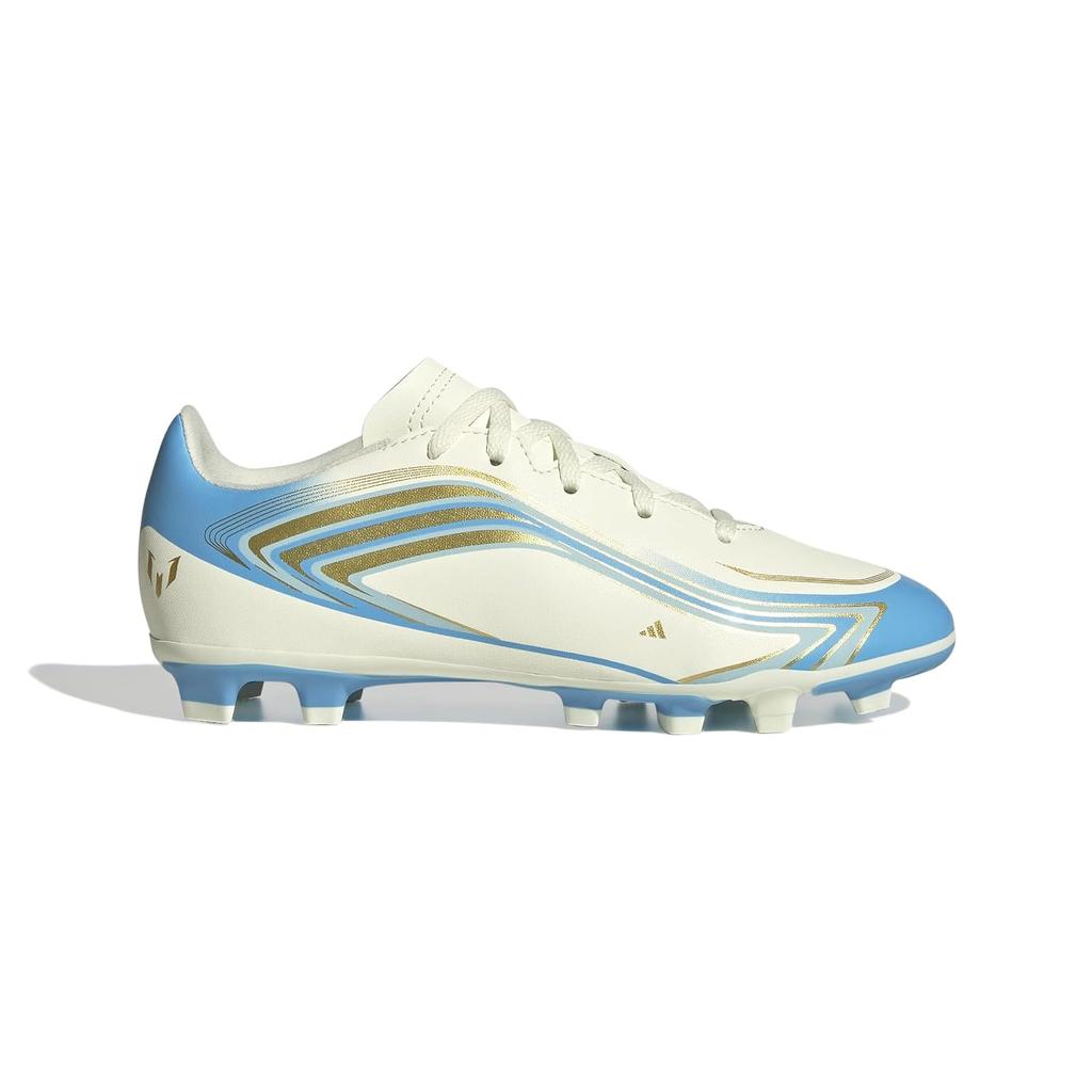 Kids Soccer Cleats adidas F50 Messi Club FXG Boys Girls Synthetic Upper Textile Lining ONS59