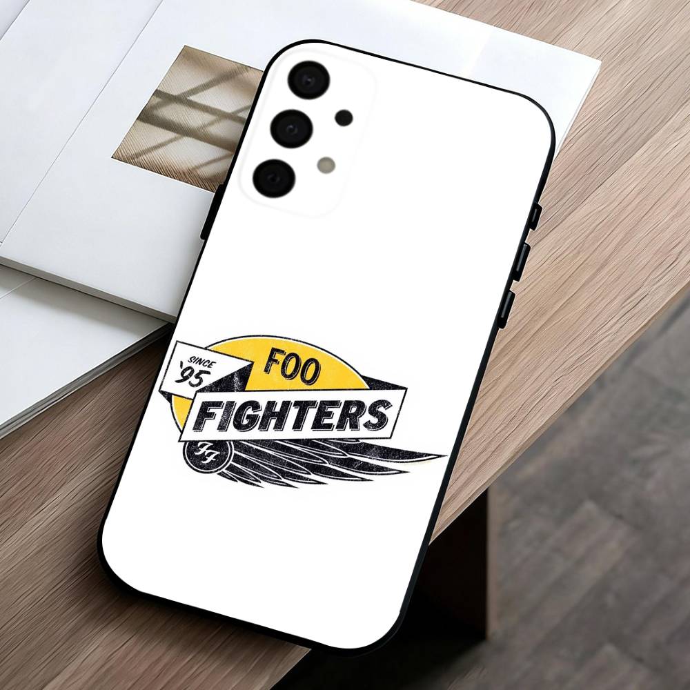 High-octane Band Foo Fighters phone Case For Samsung Galaxy A73,A72,A71,A70,A53,A52,A51,Others Soft Black Shell
