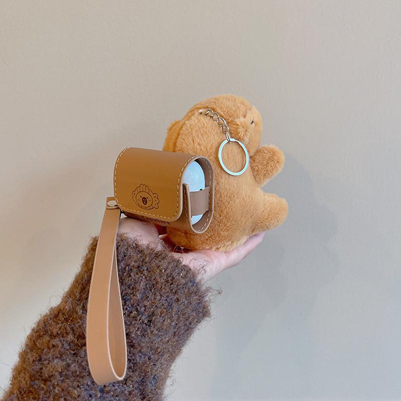 Capybara Backpack Case For Airpods 4 Airpod 1 2 3 Pro Pro2 Bluetooth Earbuds Charging Box Protective Earphone Case Cover