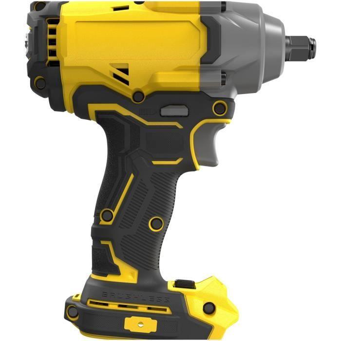 Boulonneuse a choc sans fil - 18V - STANLEY FATMAX V20 - SFMCF920B-XJ - Brushless - 370Nm - sans batterie