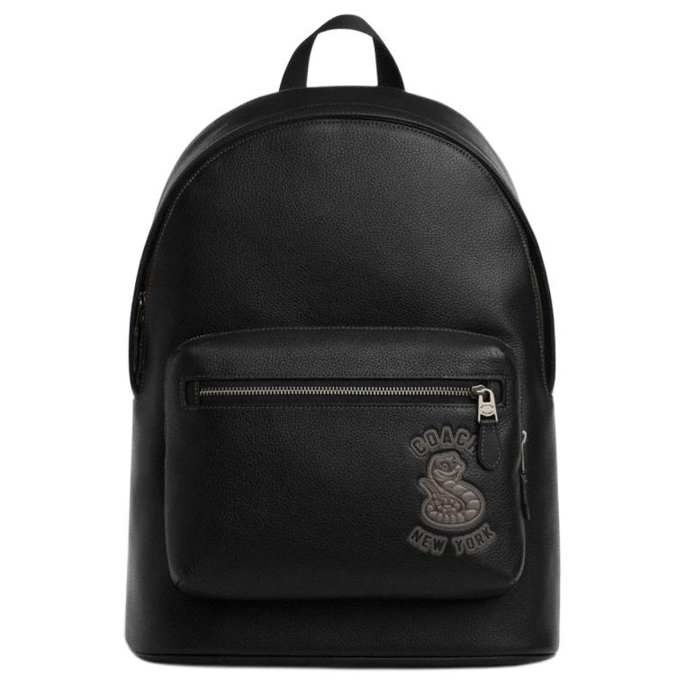 Coach West Year Of The Snake Limited Edition Large Backpack Men backpack Black CY822-QBM2