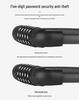 Cycling Gear Steel Anti-Theft Lock: Five-Digit Combination for Bikes & Motorcycles