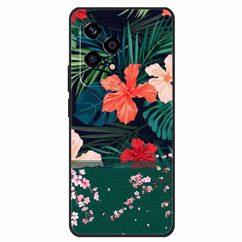 Etui na Honor 200 Lite Wzór Drukowany TPU Odporny na Wstrząsy Pokrowiec na Telefon