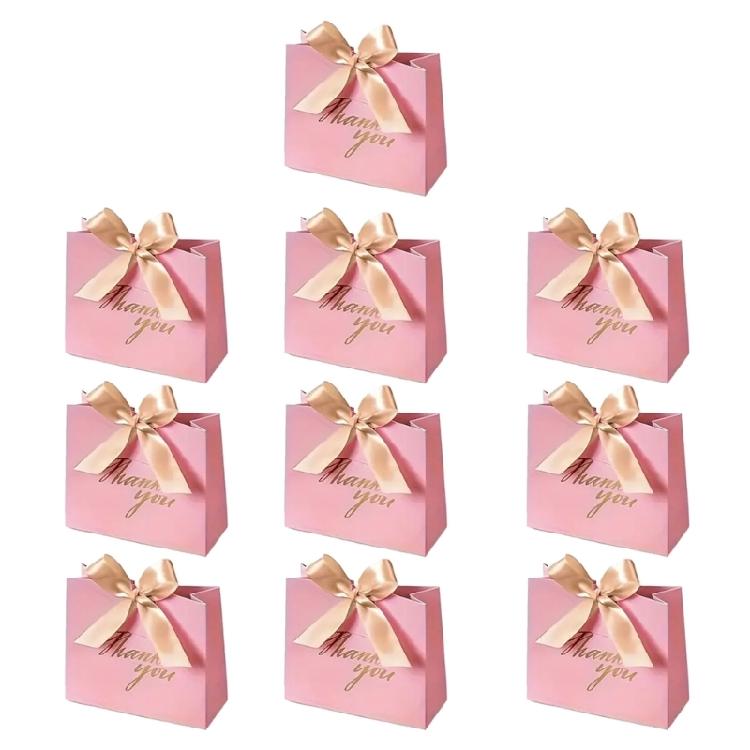 Festival European Style Paper Candy Box With Gold Embellishments Paper Candy Container for Parties and Ceremonies