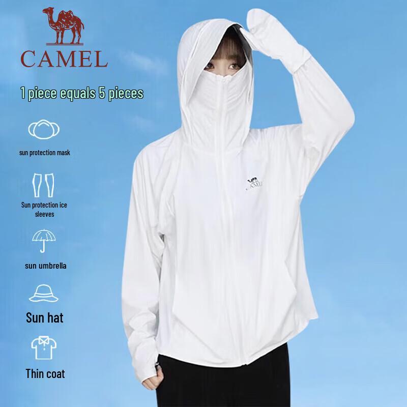 CAMEL JF8299 Women s Outdoor Sun Protection Jacket with Gloves S