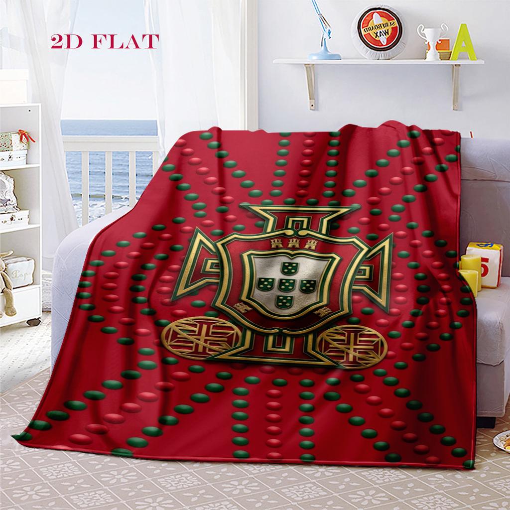 Portuguese Heritage Emblem blanket Suitable for all seasons blanket Digital printing Outdoor plush blanket bedroom
