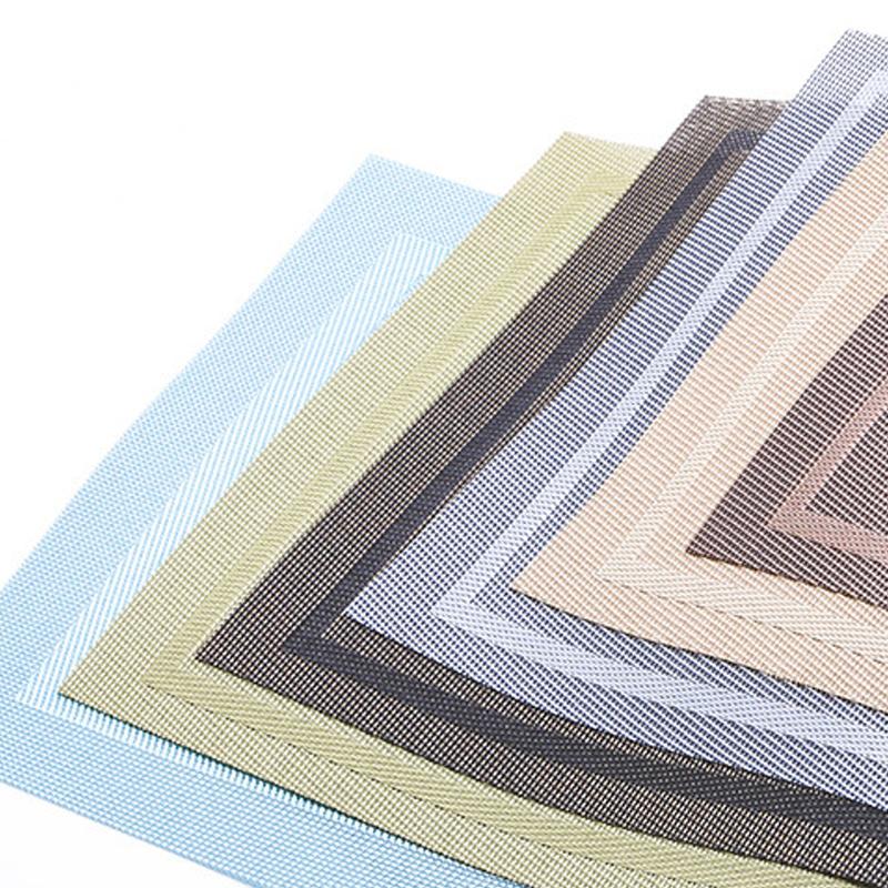 6ks Moderní elegantní PVC prostírání Podložka pod jídelní stůl Kavárna Protiskluzová Horká prostírání Podložka pod mísu Podložka pod šálek Podložky pod stůl
