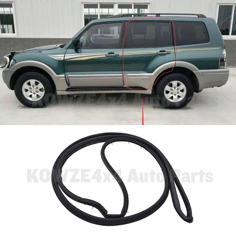 Door Rubber Seal Strip for Mitsubishi Montero Pajero 3 4 MK3 MK4 V73 V75 V77 V78 V93 V97 V98 Car Door Opening OTR Weatherstrip
