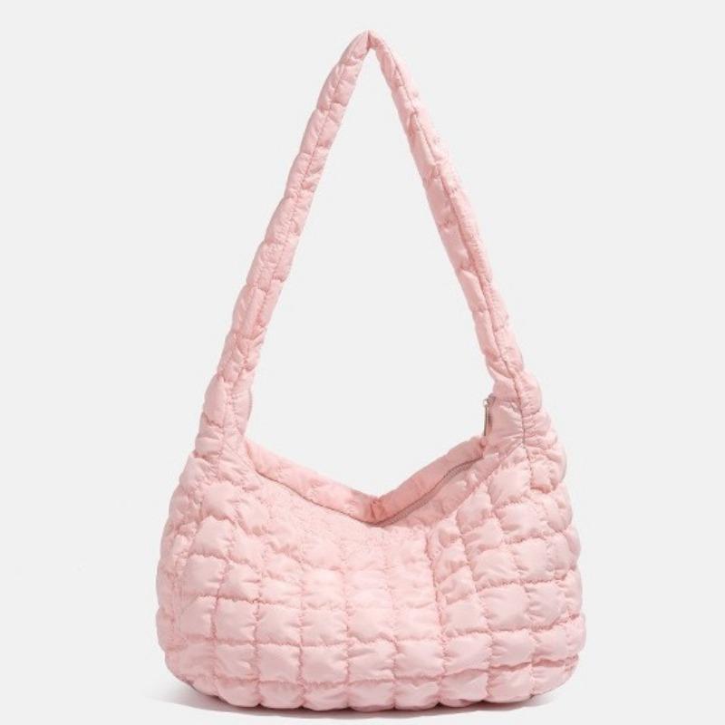 Air Down Cotton Bag, Bubble Cloud Bag, Pleated Diamond-shaped Single-shoulder Bag, Versatile Crossbody Bag