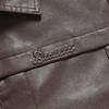 Spring and Autumn Men's Slim Leather Jacket New Men's Leather Jacket Large Size Leather Jacket Men's Thin