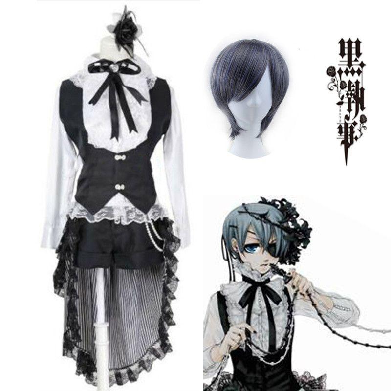 Exquisites Black Butler Ciel Phantomhive Cosplay Kostüm mit perfekten Nähten