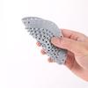 1Pcs Anti-blocking Sink Strainer Round Shape Hair Filtration Drain Filter Silicone Soft Floor Drain Waste Catcher Kitchen