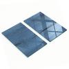 Multifunctional Decorative Glass Boards with Wood Print 2X30X52 Cm