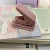 Morandi Farbe Locher Einzelloch Schule Bürobedarf DIY Fotoalbum Kreative Schreibwaren Kreislochschneider