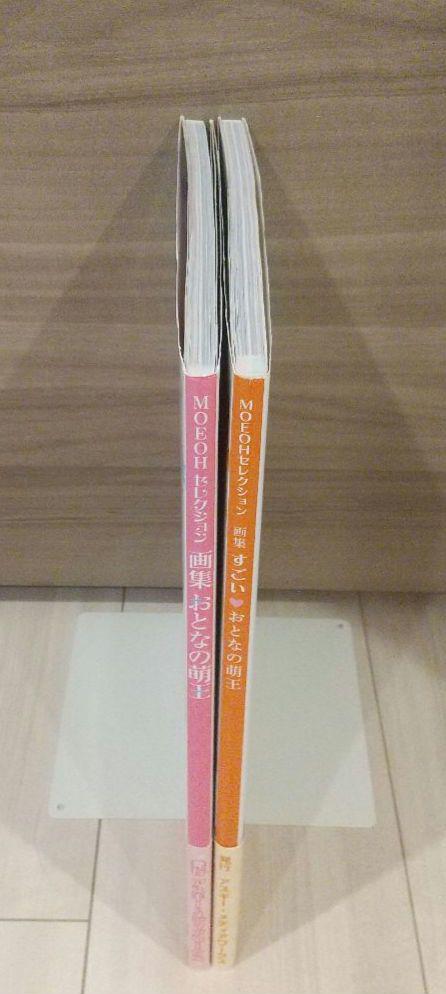 [USED] Art Book "Otona no Moe-oh" and "Sugoi Otona no Moe-oh" 2-book set