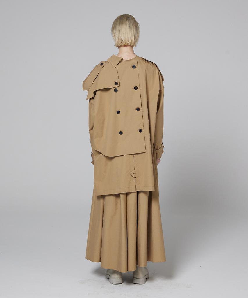 Meuameu Signature Trench Coat Dress