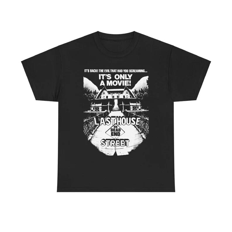 

Last House on Dead End Street Horror Movie T Shirt Vintage Goth Punk 1973 Grunge M