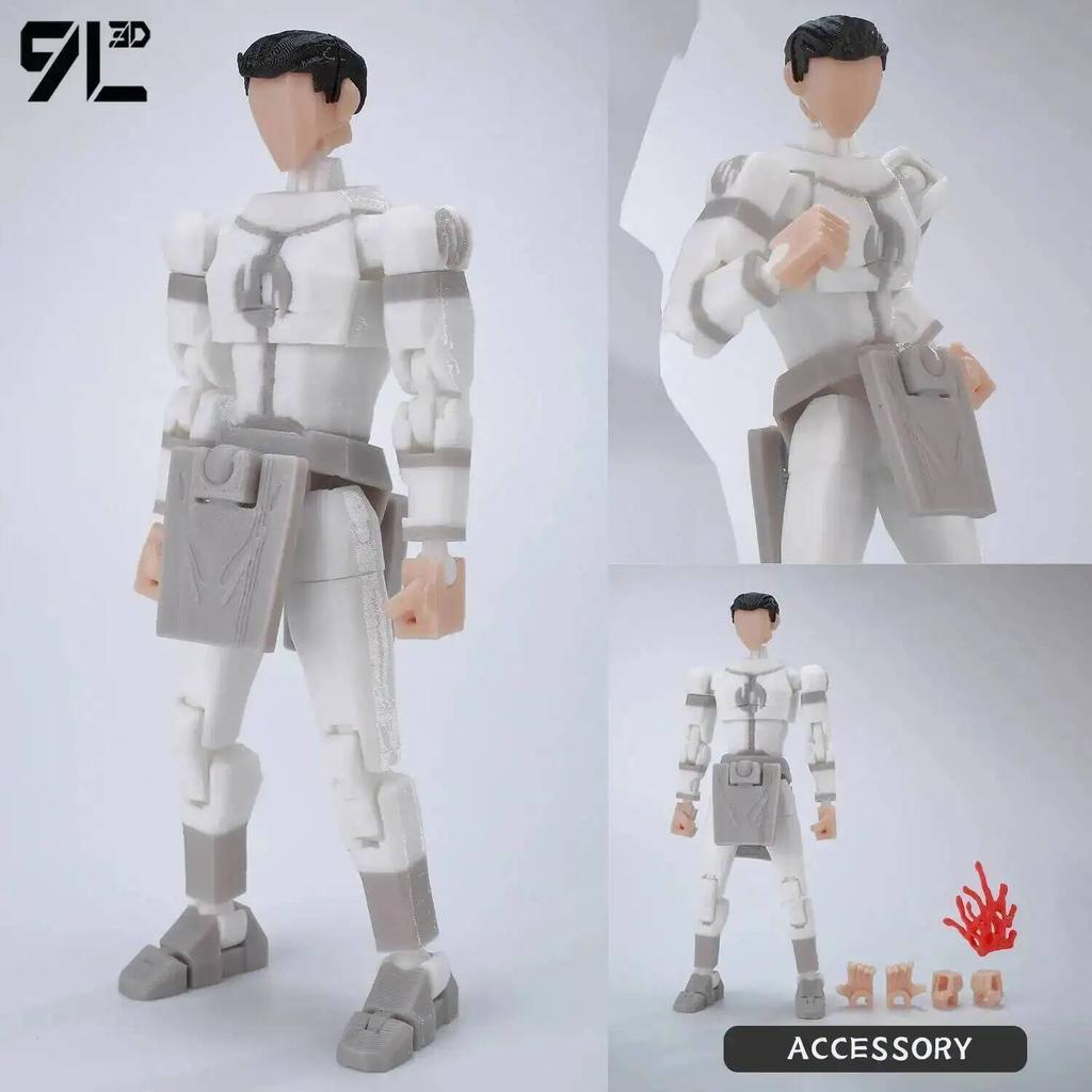 9L3D Printed Invincible Dummy13 Titan Lucky13 Invulnerable Mark Toy Collectible Figures As Gift For Kids Birthday Children's Day