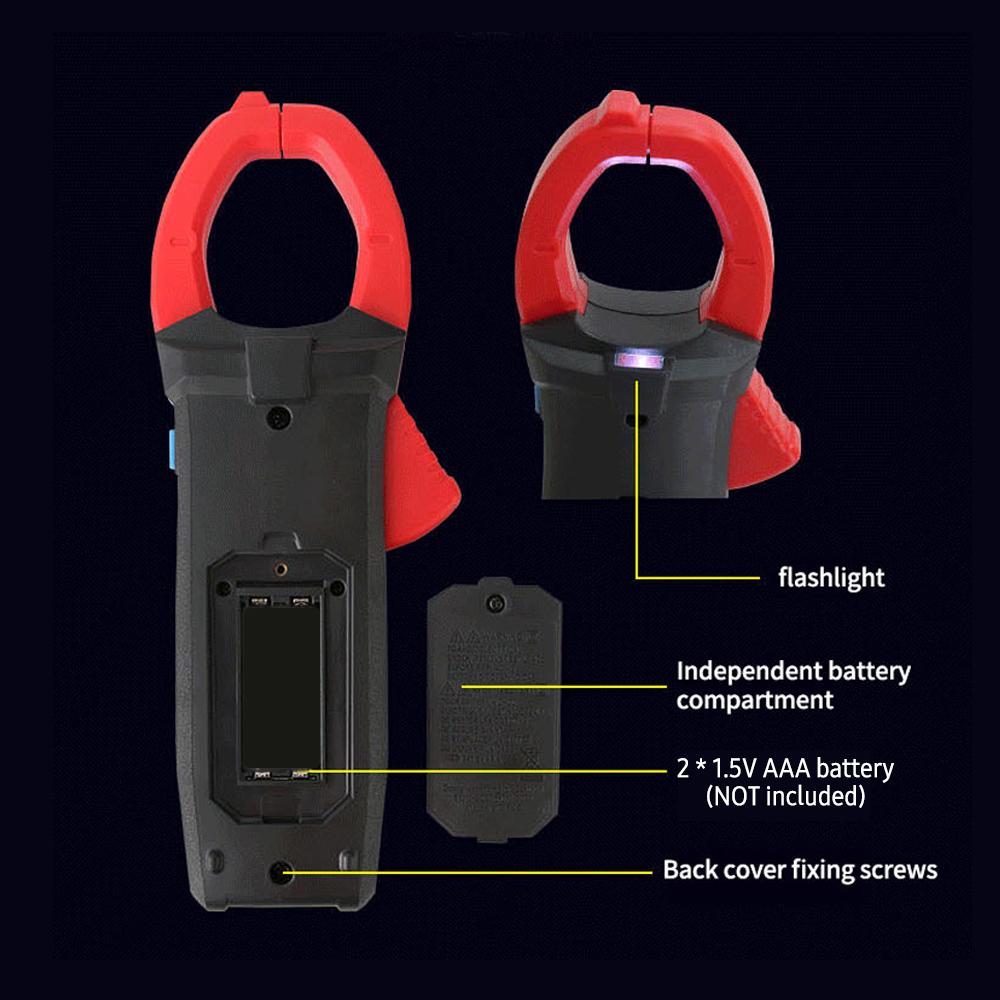 UNI-T UT206A+ Clamp Meter Digital Clamp Type Multimeter Universal Meter Autoranging Clampmeter 6099