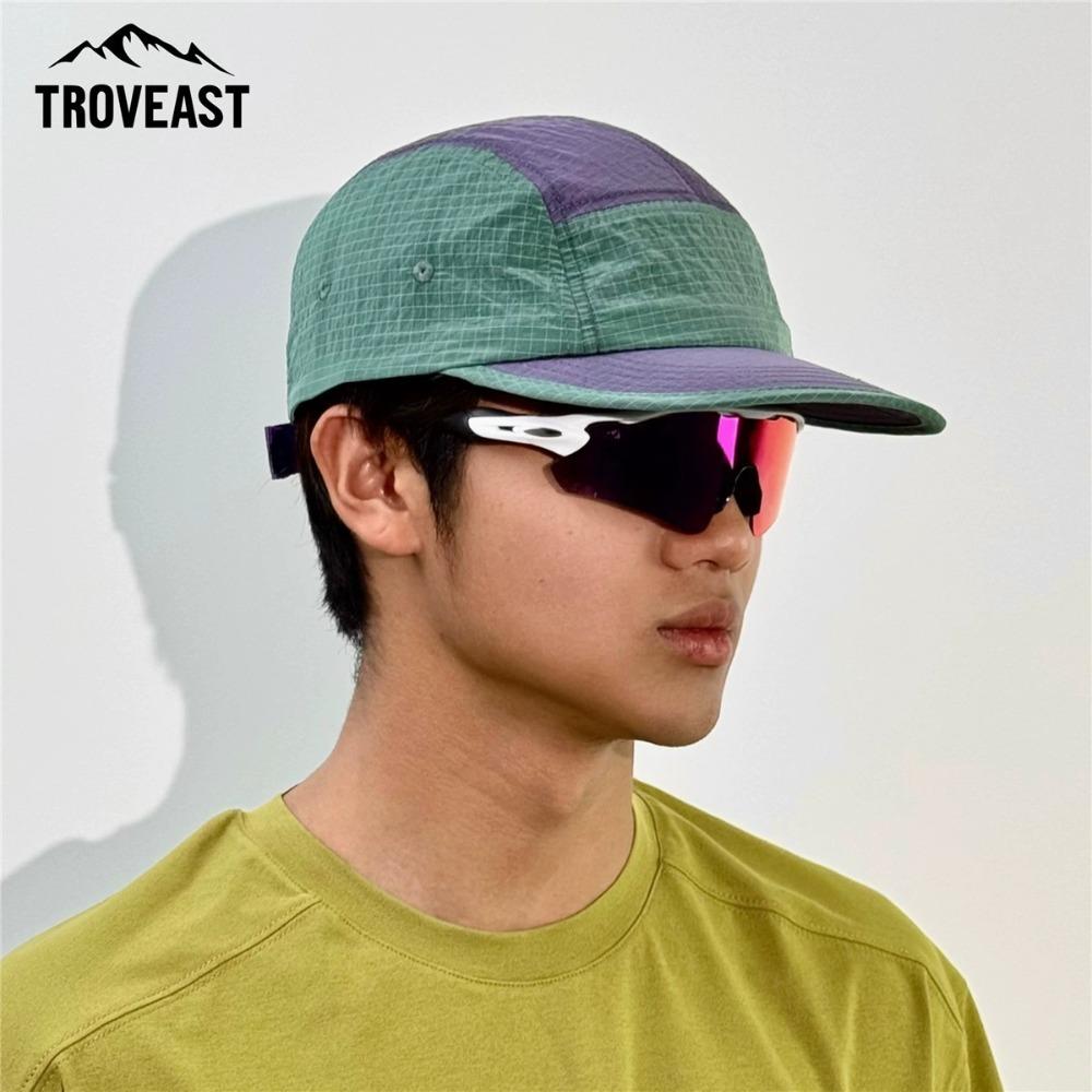 Outdoor Sun Protection Fabric Baseball Cap Quick-Dry Lightweight Upf50+ Uv Protection Unisex For Summer Hiking Camping Sports