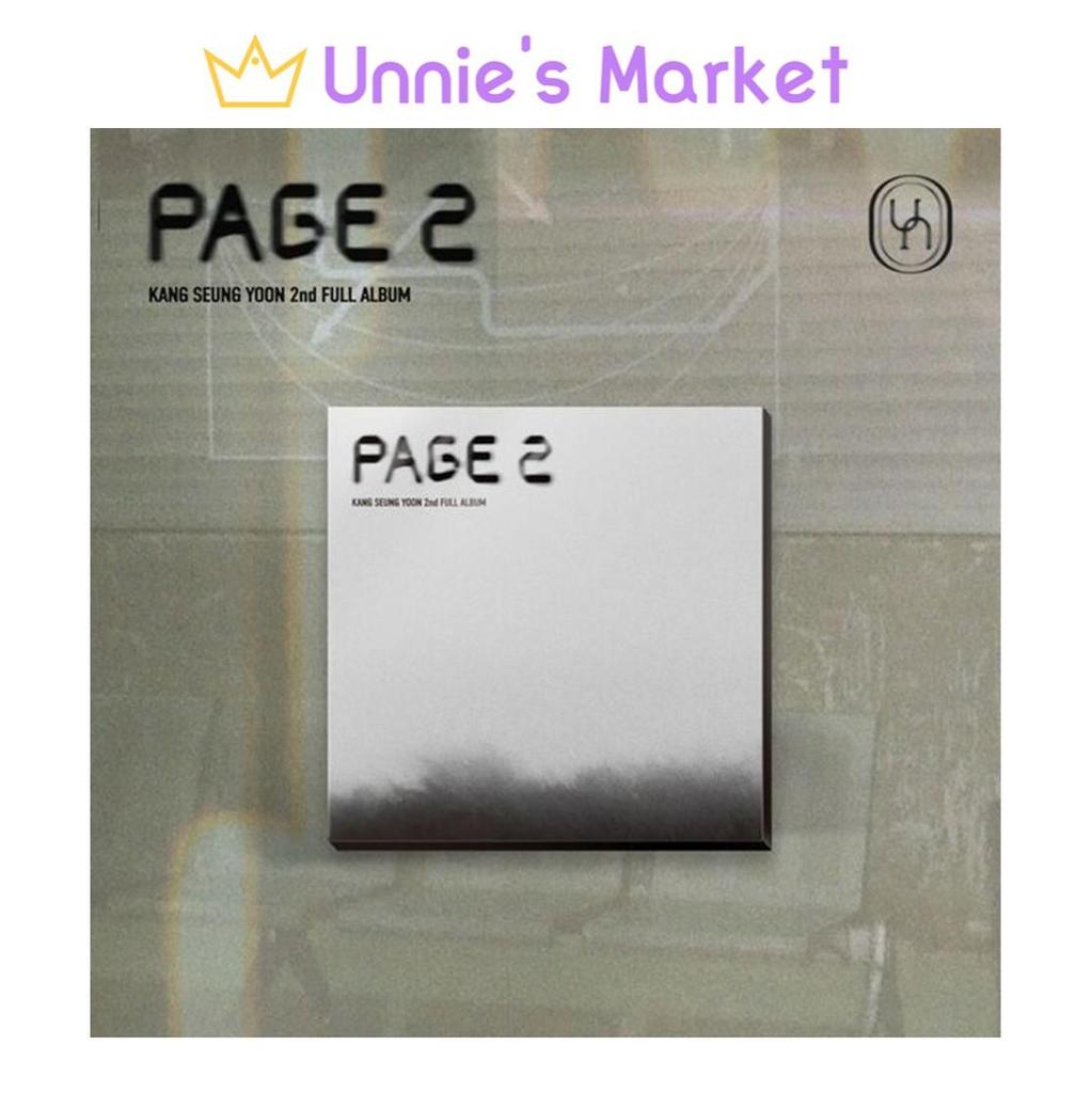 [Pre-order]KANG SEUNG YOON (WINNER) - PAGE 2 (BEHIND ver.) + Free Gift