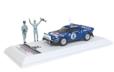 Ixo Model B Lancia Stratos HF 1979 Monte Carlo Winner Figure Included SPRM00179 #4 B.Darniche/A.Mahe 1/43