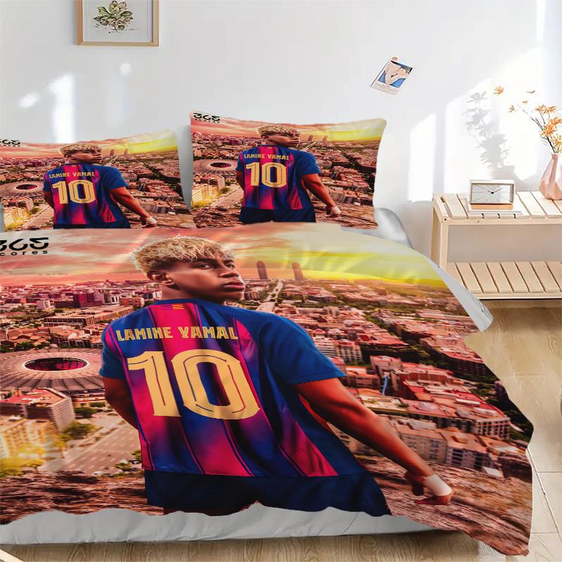 3Pcs Barcelona Dreams Unite Bedding Sets For All Sizes New 3D Printed Bed Cover Comforter Duvet Cover Pillowcase Bedroom Decoration