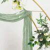 Gauze Wedding Arch Draping Fabric,Cheesecloth Ceiling Drapes for Wedding Ceremony Party Baby Shower Christmas Decoration