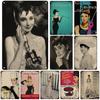 Audrey Hepburn Vintage Metallposter Ein Herz und eine Krone Film Retro Metallschild Rostiges Retro Poster Heim Bar Club Kino Wanddeko