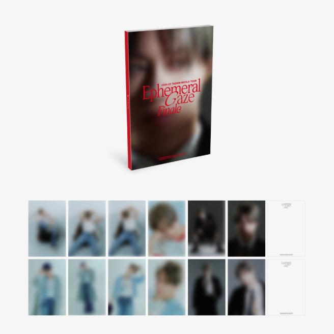 2024~25 TAEMIN Tour Mondial Éphémère Regard Finale Livre de Cartes Postales
