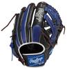 Rawlings Baseball HYPER TECH COLOR SYNC Glove Left Hand Softball All-Around Use GR6FHTCN65 Black/Indigo 11.75 Inch Right-Handed Throw