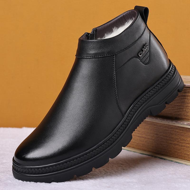 

Модные мужские ботинки на шнуровке, уличные туфли, стильные, формальные, мужские, повседневные, дизайнерские, модные, на шнуровке, 2024, зимние, мужские, плюшевые, теплые ботинки 44