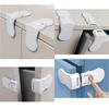 8Pcs Safety Lock Set, Ideal For Securing Cabinets, Drawers, And Refrigerators - Easy To Install Without Drilling, Made Of Durable ABS Material