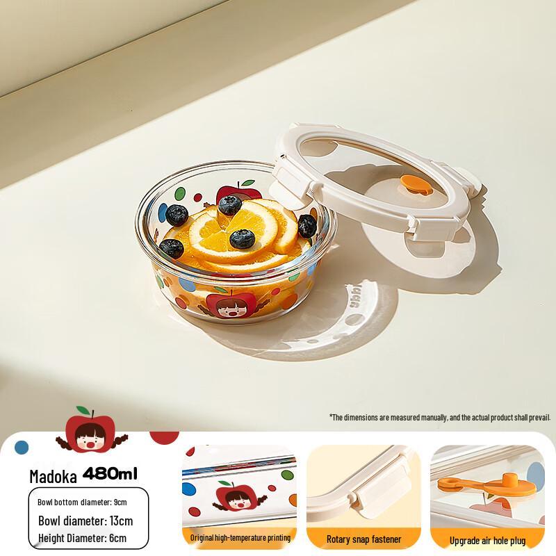 Cilock High Borosilicate Glass Food Storage Container & Lunch Box