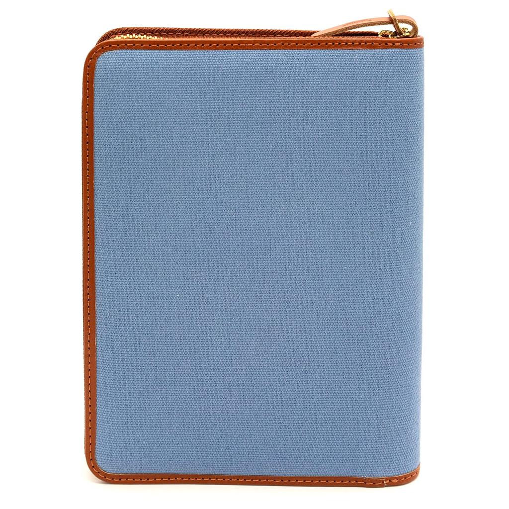 Luddite Garment 10 Niebieskoszary Worek, Piórnik Pisarza, Ołówki,