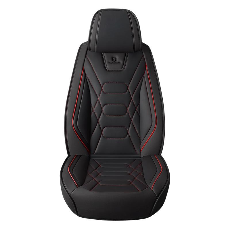 1 ks Univerzální PU kožený potah předního sedadla Odolný a prodyšný polštář Vodotěsný Ochranný polštář Potah autosedadla