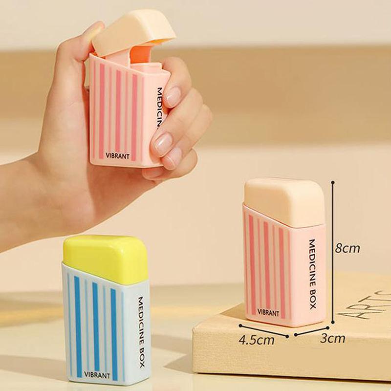 Travel Pill Organizer 7 Grids Independent Pills Box High Quality Pill Case Portable Medicine Vitamin Pill Holder Container