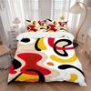 3pcs Abstract Art Print Bedding Set, Ideal for Home Use, Suitable for Bedroom Decor (1*Duvet Cover + 1/2*Pillowcases, No Core) Yy250821212