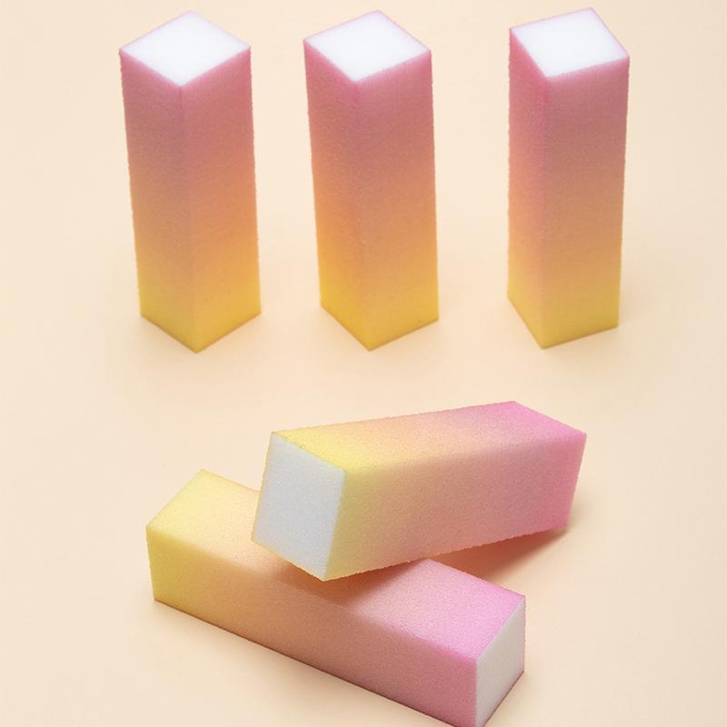 5 Stuks Nail Art Buffer Schuurblok Nagelvijl Voor Pedicure Tips Manicure Verzorging Spons Buffer Gel Polish Accessoires Gereedschap