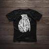 Brain Grenade Ideas Are Weapons Tričko Svobodného Myslitele Rebelské Nápady